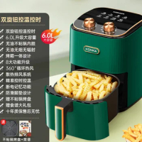 6L Household electric fryer 6L Air fryers electric oven integrated multifunctional intelligent touch screen electric Air fryers