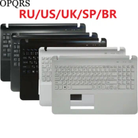 for SONY VAIO FIT15 SVF15 SVF152 SVF153 SVF15E SVF154 SVF152C29V US/Russian/UK/Spanish/Brazil laptop keyboard palmrest upper