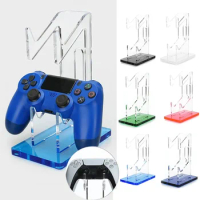 Acrylic Game Controller Stand for PS5/PS4/Xbox One/S/X Series Gamepad Stand Game Handle Desk Display Holder Joystick Brackek