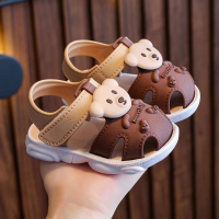 ICK Shop Baby Sandals Summer Style Closed-Toe Breathable Sandals for Infants 0-1-2-3 Years Old Non-S