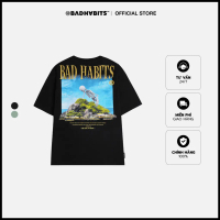 HOT Áo Thun Unisex BAD HABITS - B-ROCK ISLAND TEE - Local Brand Chính Hãng