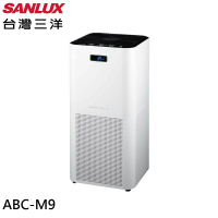 【SANLUX 台灣三洋】17坪HEPA 活性碳濾網 空氣清淨機(ABC-M9)