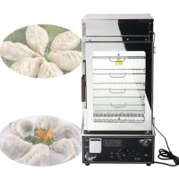 High Quality Steamed Bun Steamer Machine Dumpling Bread Warmer Cabinet Steaming Bun Warmer