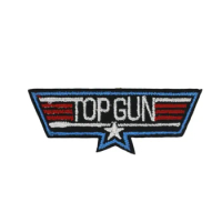 TOP GUN Wings Maverick Movie TV Embroidered Patch Costume Sew On Iron On Badge NEW &amp; CHEAP