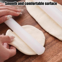 Food-Grade Dough Roller for Home Baking, Non-Stick Large-Size Rolling Pin for Dumpling Wrappers, Dur