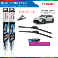 Bộ gạt mưa BOSCH AeroTwin 26 & 16, TOYOTA Corolla Cross đời xe 2020 đến nay
