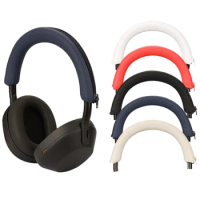 Silicone Case Cover For Sony WH-1000XM5 Headphones Outer Shells Protector Anti-Scratch Headband Earphone Protective Cover