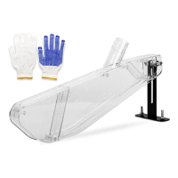 Stand Table Saw Protective Cover, 4-10 Inch Anti Dust Table Saw Guards,Dustproof Clear Plastic Case-For Most Table Saw