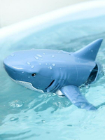 遙控船 仿真鯊魚玩具電動遙控船會游泳的大白鯊兒童戲水男孩子會游動假魚