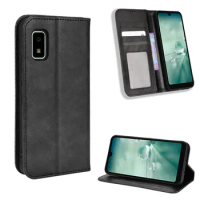 For Sharp Aquos Wish Case Luxury Flip PU Leather Wallet Magnetic Adsorption Case For Sharp Aquos Wis