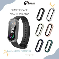 Bumper Xiaomi Mi Band 6 5 4 3 Case Screen Protector Baham PC