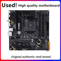 Used For ASUS TUF GAMING B550M-PLUS (WI-FI) Motherboard Socket AM4 DDR4 B550 Original Desktop PCI-E 4.0 m.2 sata3 Mainboard