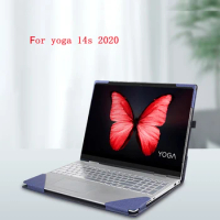 Case For Lenovo Yoga 14s 2020 Slim 7 14IIL05 14ARE05 PU Leather Laptop Sleeve Detachable Notebook Cover Bag Skin shell