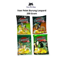 Pelet Burung Berkicau - Voer Leopard Madu Kuning dan Rumput Laut Hijau Madu Kasar
