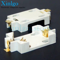 10PCS BS-6 CR2032 CR2025 CR2016 SMD Button Holder Gold Plated and Tinning Patch Battery Box