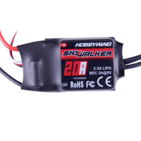 Hobbywing Skywalker 12A 20A 30A 40A 50A 60A 80A ESC Speed Controler With UBEC For RC FPV Quadcopter Airplanes Helicopter
