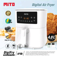 Mito Digital Air Fryer AF1 - Alat Penggoreng tanpa minyak