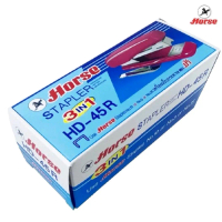 เครื่องเย็บกระดาษตราม้า HD-45R คละสี