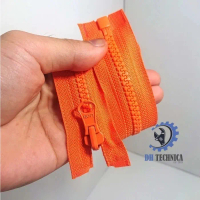 Resleting Jaket VISLON 50 CM (20 Inci) MERK LION No 5 - Zipper VISLON Bolak Balik - 539 HIJAU TOSCA