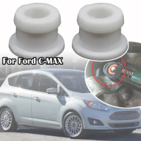 2X Shifter Cable Bushing Automatic Transmission Gear End Connector Fix Sleeve Grommet For Ford C-MAX MK2 Repair Kit 2013 - 2018