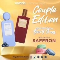 MORRIS Couple Edition – Gourmand X Red/Silver/Gold Edition | Paket Parfum Couple Pria & Wanita Berry