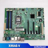 Server Motherboard For Supermicro LGA1155 1200V2 Fully Tested X9SAE-V