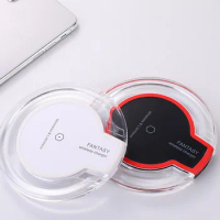100pcs Qi Wireless Charger for Samsung Galaxy S9 S8 Plus Xiaomi mi 9 Charging Dock Cradle Charger for iphone XS MAX XR