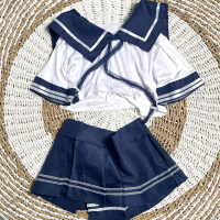 [ Happy Girl Shop ] Cosplay Lingerie Stelan Pelajar Siswa Sekolahn Jepang School Jumbo Big Size Fit 