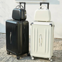 New Large Capacity Luggage Travel Trolley Suitcase Trunk Men Women 20 22 24 28 30 inch Universal Wheel Luggage Set With Handbag