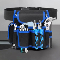 Electrician Tools Bag Waist Pouch Belt Storage Garden Tool Kits Waist Packs Oxford Cloth Waterproof