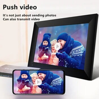 P100 WiFi Digital Picture Frame 10.1-inch 16GB Smart Electronics Photo Frame APP Control Touch Screen 800x1280 IPS LCD Panel