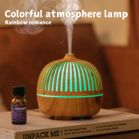 Ultrasonic Essential Oil Diffuser: Super Quiet Aromatherapy Humidifier with Auto Shut-Off, 7 Changin