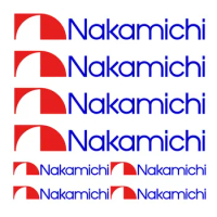 for Nakamichi sticker decal car set 8 Pieces