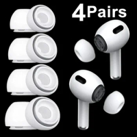1-4Pairs Soft Silicone Ear Tips for Airpods Pro 1/2 Protective Earbuds Cover Noise Reduction Hole Earpads for Apple Air Pods Pro