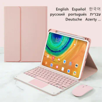 Case For iPad Mini 6 Case For iPad Mini 6 2021 8.3 inch Wireless Touchpad Trackpad Keyboard Mouse for iPad Keyboard Case Cover