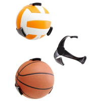 Space Saver Basketball Soccer Ball Claw Sports Wall Mount Holder Display Rack