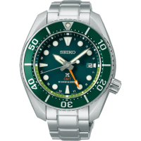 【SEIKO 精工】Prospex Sumo GMT 太陽能潛水石英錶-45mm 母親節 禮物 送禮(SFK003J1/5K65-0AA0G)