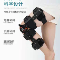 Knee Joint Fixation Bracket Adjustable Hinged Knee Patella Brace Injury Recovery Knee Orthosis ROM Brace and Leg Support