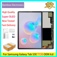 OEM 10.5" 100% Tested Super OLED For Samsung Galaxy Tab S5e T720 lcd SM-T720 sm-T725 Tab LCD Display and Touch Screen Assembly