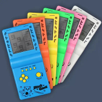 Retro Handheld Game Console, Vintage Brick-Style Portable Gaming Device - a Multi-Game Experience -