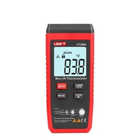 UNI-T UT306A Mini Infrared Thermometer -35~300C -31~572F Digital IR Temperature Tester with Data Hold &amp; LCD Backlight Display.