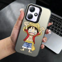 เคสโทรศัพท์สำหรับ Infinix HOT 30 PLAY Luffy กึ่งโปร่งใส บางเฉียบ ฝ้า