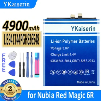 YKaiserin LI3941T44PGH836548 Battery for ZTE Axon 30 Pro A2020 /A2322 Nubia Red Magic 6R NX666J Mobile Phone Batterie + tools