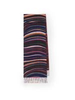 ผ้าพันคอผู้หญิง รุ่น W1A-250P-N190-47 Women Scarf Check Swirl สี Navy
