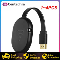 1~4PCS Stick Wireless HDMI-compatible 1080P WiFi Display Receiver TV Screen For Android IOS 2.4G Miracast Dongle Anycast