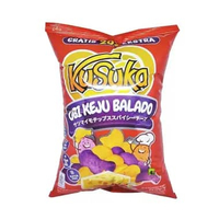 Kusuka - Snack Keripik - SINGKONG / UBI / TALAS / EMPING KEJU BALADO