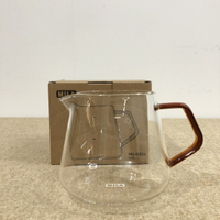 MILA 彩柄玻璃壺 下壺 ML-G826 有刻度線 600ml『歐力咖啡』