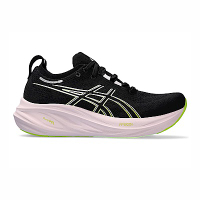 Asics GEL-Nimbus 26 [1012B601-004] 女 慢跑鞋 運動 路跑 緩衝 耐磨 透氣 黑粉