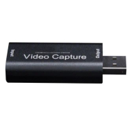 4K HDMI-compatible Video Capture Card USB2.0 Grabber Recorder for PS4 Game DVD Camcorder Camera Recording Live Streaming