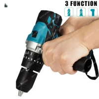 Ice Fishing Electric Screwdriver Impact Drill 3 in1 Cordless 120 N.m Torque For Tools Power Makita Lithium Battery